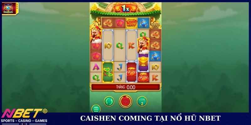 Caishen Coming tại nổ hũ NBET