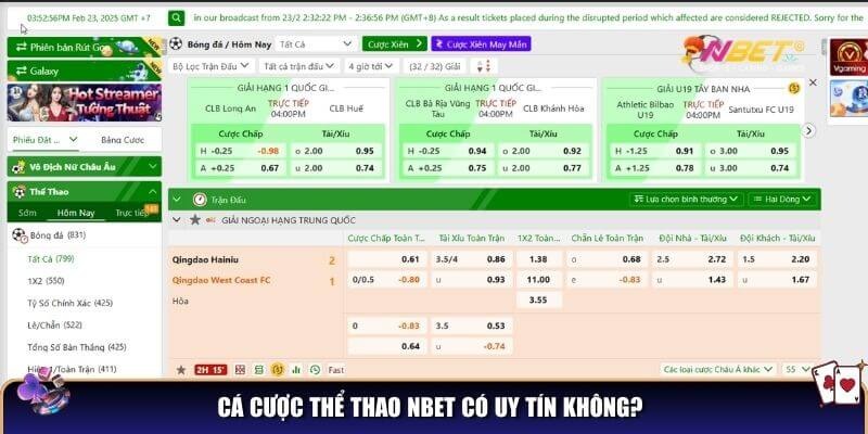Cá cược Esports tại NBET